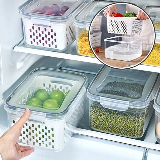 superbe boite alimentire transparent et fermé hermétiquement pouvant aller au frigo