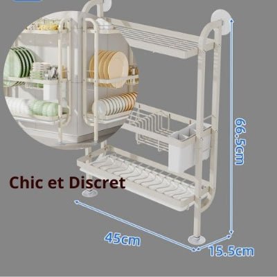 ÉGOUTTOIR À VAISSELLE | V - Dish™ - Au Coeur Du Rangement