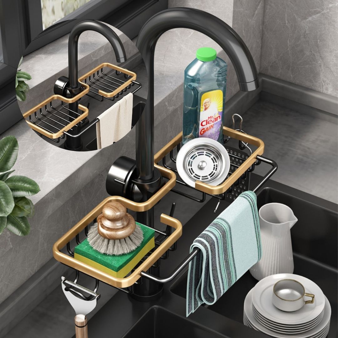 PORTE ÉPONGE | Double - Sp00™ - Au Coeur Du Rangement