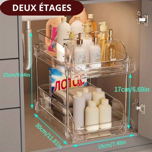 RANGEMENT SOUS EVIER | UnderClear™ - Au Coeur Du Rangement