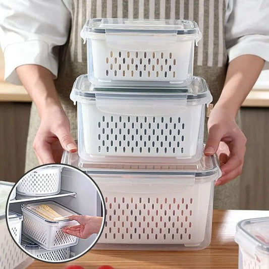 superbe boite alimentire transparent et fermé hermétiquement pouvant aller au frigo 