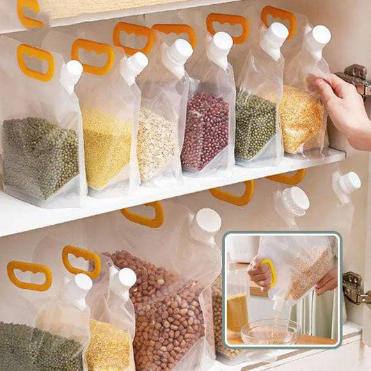 sac transparent pour conservation supérieur de vos aliment sec