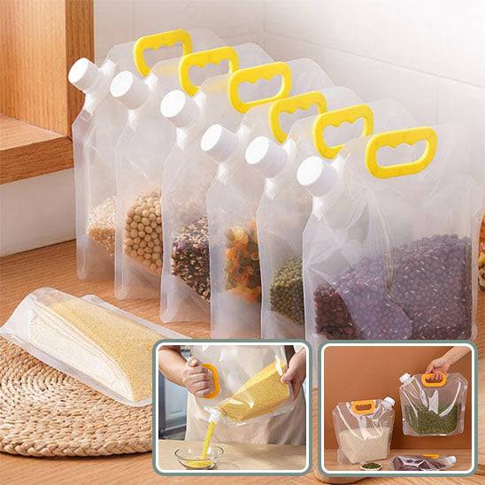 sac transparent pour conservation supérieur de vos aliment sec