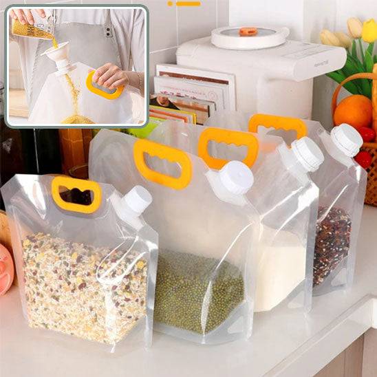 sac transparent pour conservation supérieur de vos aliment sec