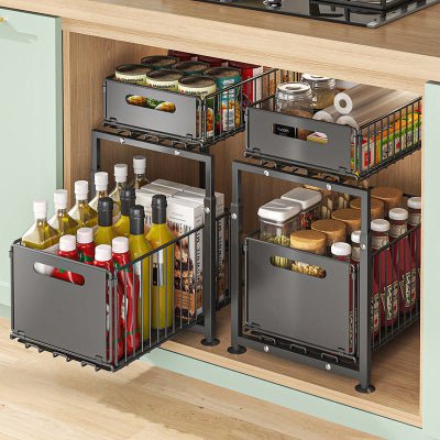 MEUBLE CUISINE SOUS EVIER | Track - RR™ - Au Coeur Du Rangement