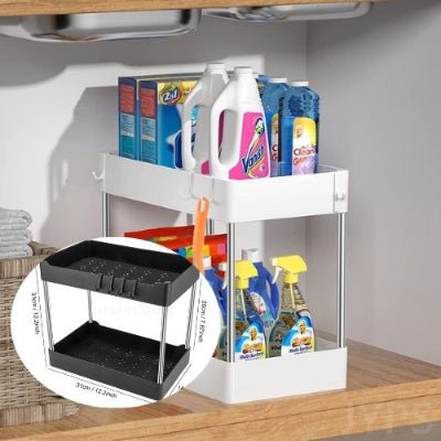 ORGANISATEUR SOUS ÉVIER | Under - Straight™ - Au Coeur Du Rangement