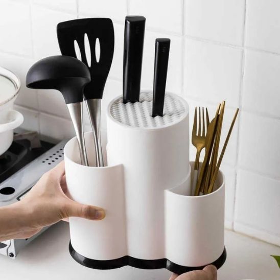 POT USTENSILES CUISINE | 3Cut - Tray™ - Au Coeur Du Rangement