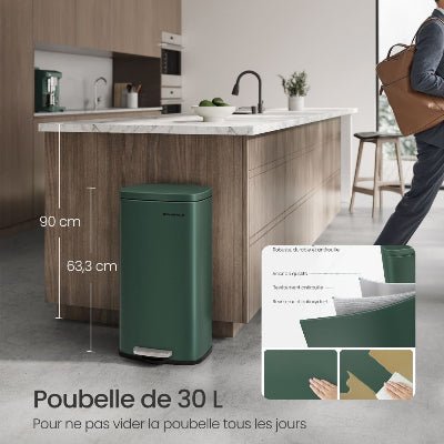 POUBELLE CUISINE |Gr - Trash™ - Au Coeur Du Rangement