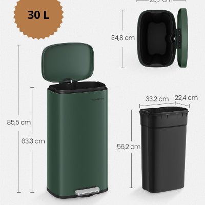 POUBELLE CUISINE |Gr - Trash™ - Au Coeur Du Rangement