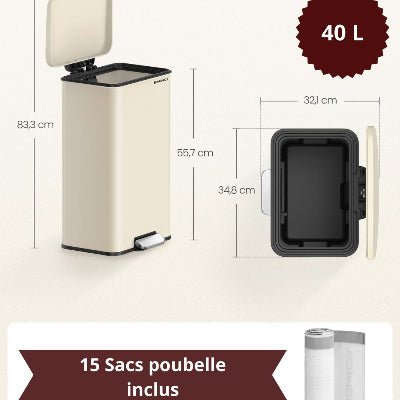 POUBELLE CUISINE | Top - TT™ - Au Coeur Du Rangement