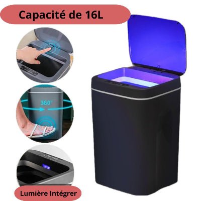 POUBELLE CUISINE | Trash - Auto™ - Au Coeur Du Rangement