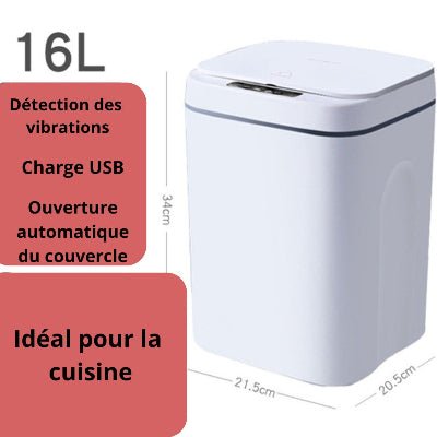 POUBELLE CUISINE | Trash - Auto™ - Au Coeur Du Rangement
