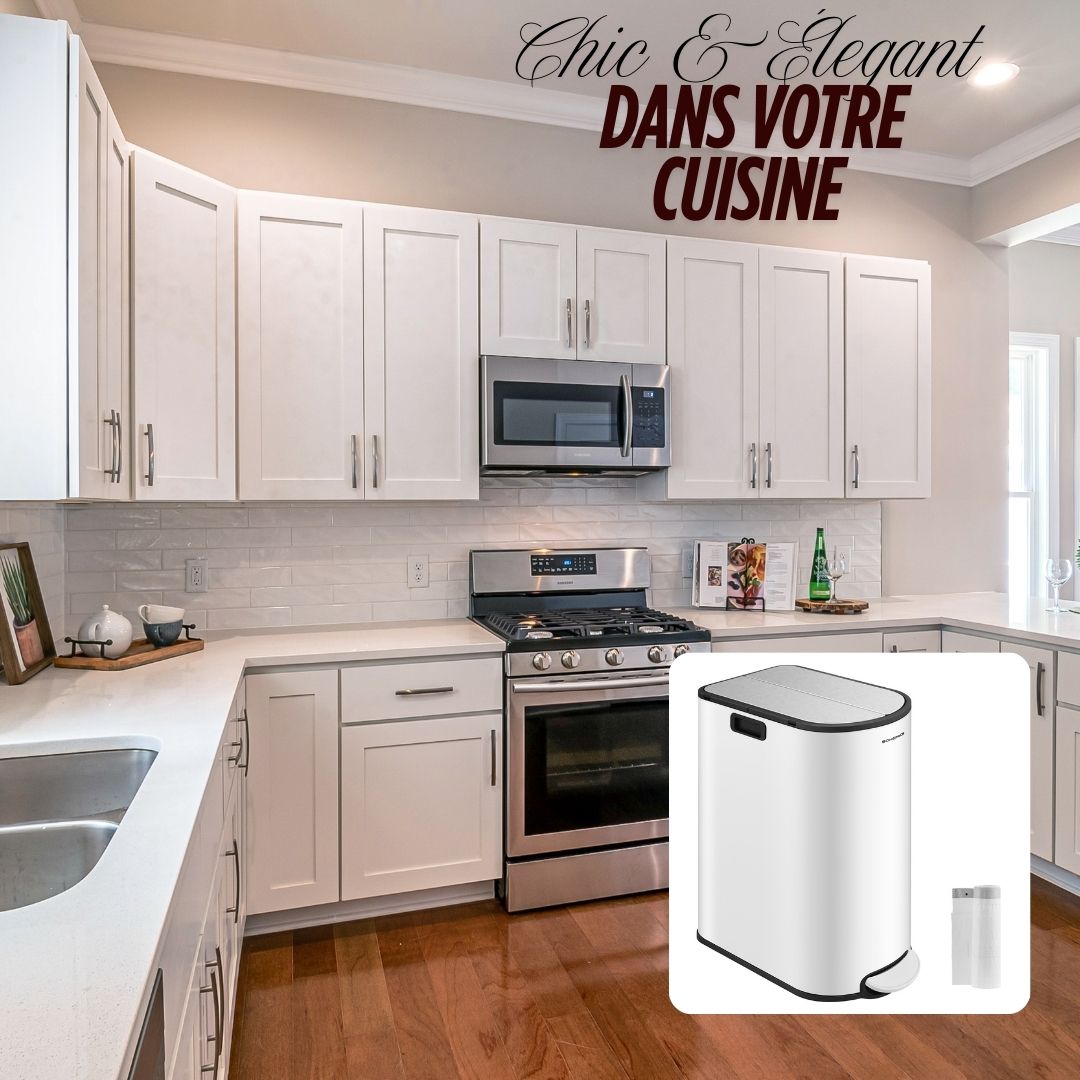 POUBELLE DE CUISINE | Trash - 2D™ - Au Coeur Du Rangement