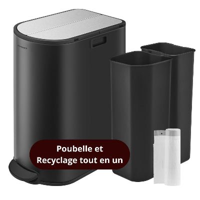 POUBELLE DE CUISINE | Trash - 2D™ - Au Coeur Du Rangement