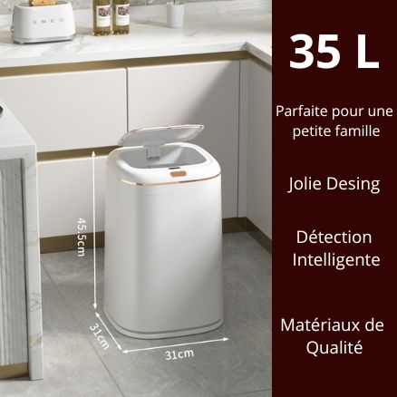 POUBELLES DE CUISINE | Intel - Trash01™ - Au Coeur Du Rangement