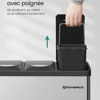 POUBELLES DE CUISINE | Trash - 3D™ - Au Coeur Du Rangement