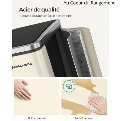 POUBELLES DE CUISINE | WTrash - 3D™ - Au Coeur Du Rangement