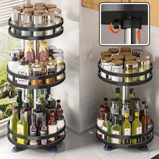 super plateau rangement à épices et à vinaigrettes