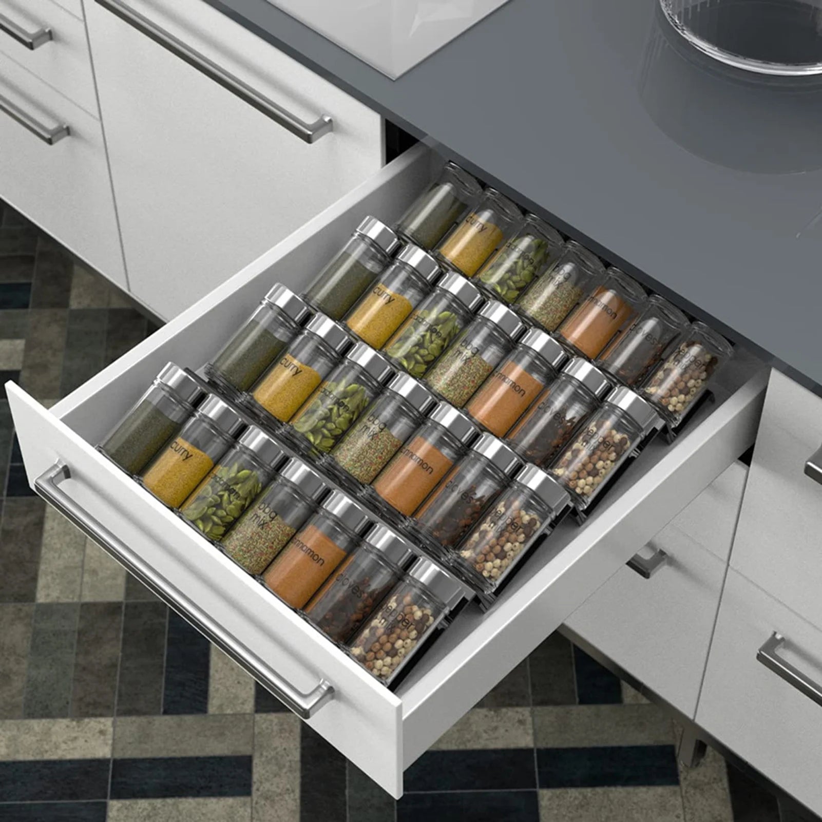 RANGEMENT EPICES TIROIRS | SP - Rack™ - Au Coeur Du Rangement