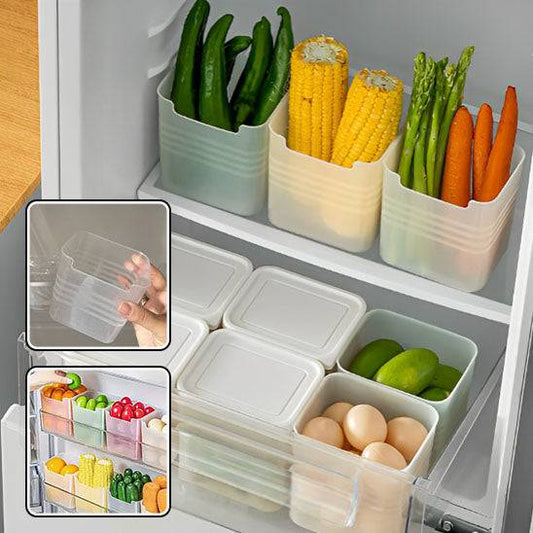 ultra pratique , ces rangement plastique de qualité aidera grandement à l'organisation de vos frigo