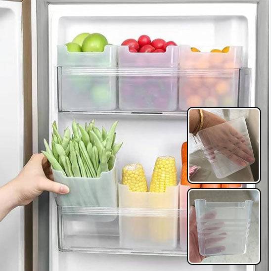 ultra pratique , ces rangement plastique de qualité aidera grandement à l'organisation de vos frigo