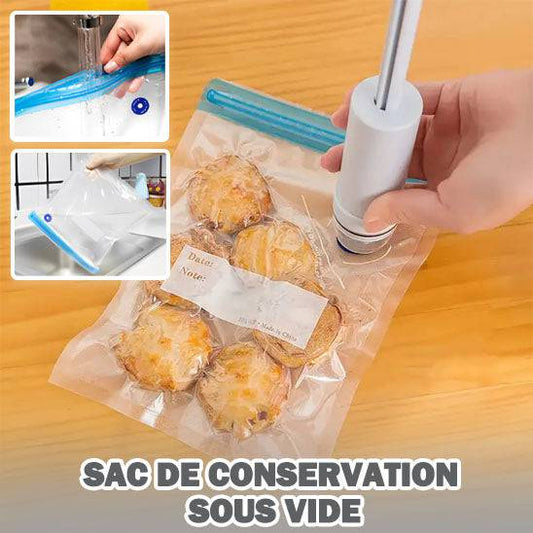 SAC DE RANGEMENT SOUS - VIDE| kitvacuumBag™ - Organisa❤️coeur