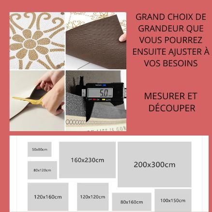 TAPIS ANTIDÉRAPANT | Black - CC™ - Au Coeur Du Rangement